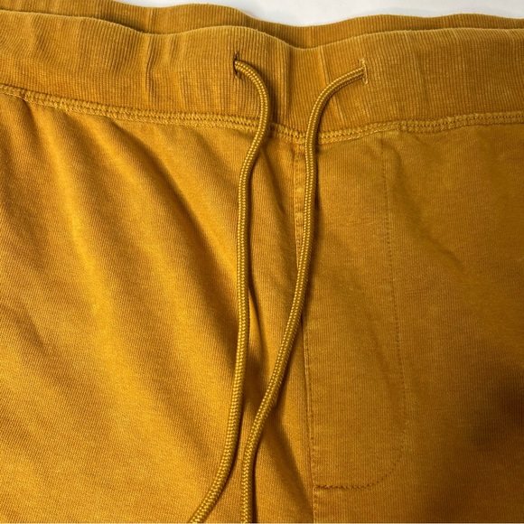 “Original Use” Men’s Knit Pull On Drawstring Shorts in Zinnea Gold.  NEW! - Picture 4 of 8